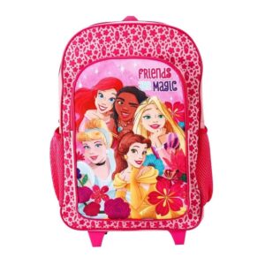 Disney Princess Trolley Backpack Kids Disney Princess Travel Trolley