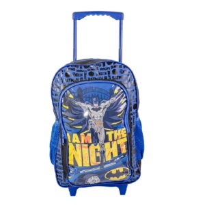 Batman Trolley Backpack Kids DC Batman Travel Trolley Bag