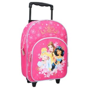 Princess Trolley Backpack Girls Disney Princess Deluxe Travel Trolley Bag