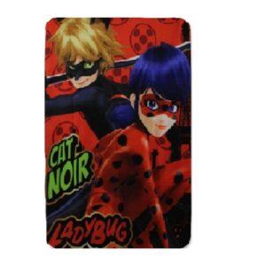 Miraculous Ladybug fleece blanket