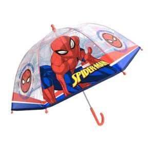 Spiderman Umbrella Transparent Kids Marvel Spiderman Umbrella