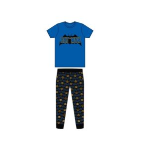 Men’s Batman Pyjamas Set Men’s DC Superhero Pyjamas Cotton