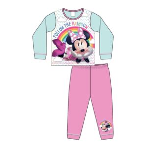 Disney Minnie Mouse Pyjamas Girls Minnie Mouse Nightwear Age 18 Months to 5 Years