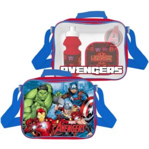 Avengers Lunch Bag Set Boys Avengers Lunch Bag Bottle & Sandwich Box Set Heroes