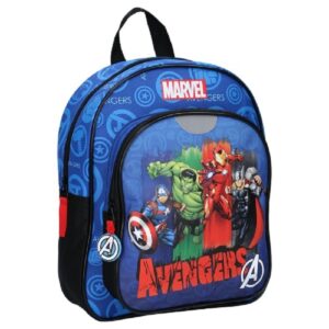 Avengers Backpack Boys Marvel Avengers School Bag Size 31 x 25 x 9 cm Blue