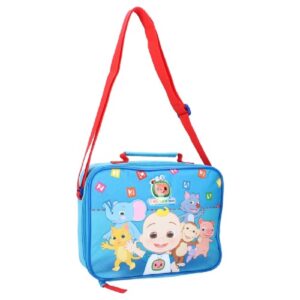 Cocomelon Lunch Bag Kids Cocomelon Lunch Bag Blue Size 19 x 25 x 8 cm