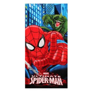 Spiderman Towel 100% Cotton Marvel Ultimate Spider-Man Beach/Bath Towel