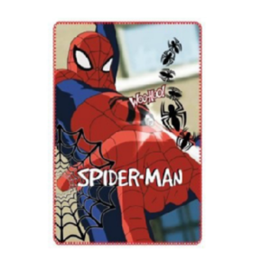 Spiderman Blanket Kids Fleece Spiderman Blanket 100 x 150 cm WooHoo