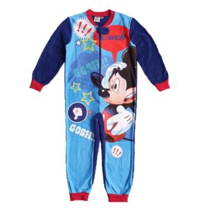 Mickey Mouse Onesie Boys Disney Mickey Mouse All In One Pyjamas Age 3-8 Years