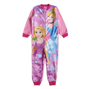 Princess Onesie Girls Disney Princess All In One Nightwear Age 2-6 Years