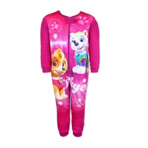Paw Patrol Onesie Girls Paw Patrol All In One Nightwear Pink Age 3-8 Years