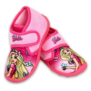 Girls Barbie Slippers Kids Barbie Home Shoe Slippers Size UK 7-11